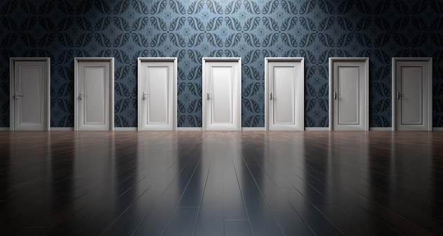 Na výběr je mnoho dveří. 